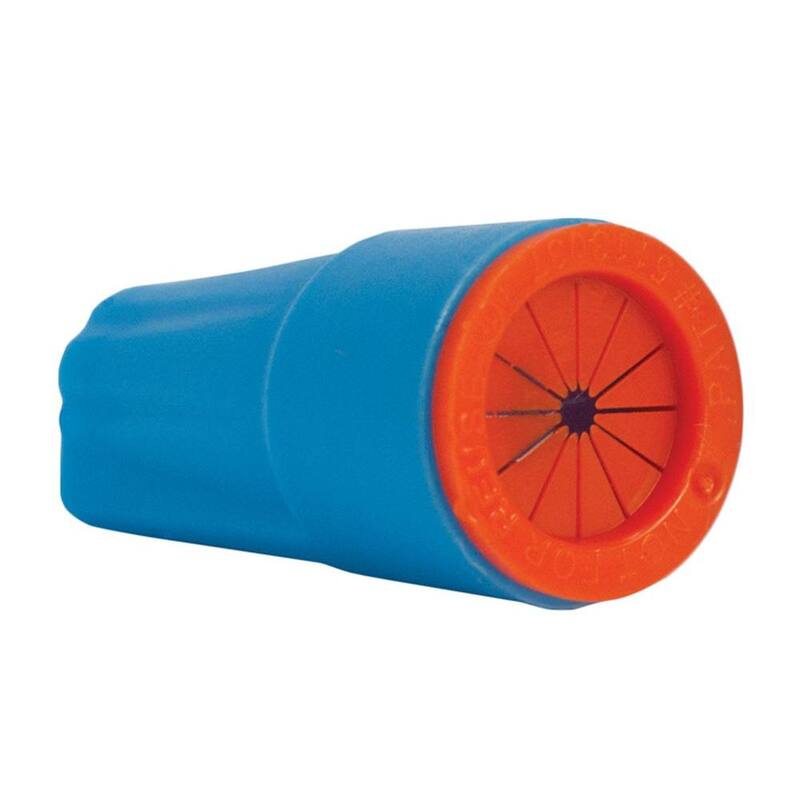Conectores de alambre impermeables DryConn Small Aqua y Orange (paquete de 500) - 62150.0