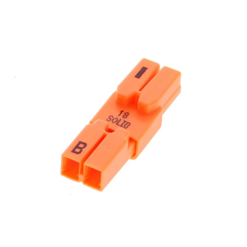 IDEAL 182 Modelo de Desconexión de Luminaria de 2 Polos PowerPlug (100 por caja) - 30-082