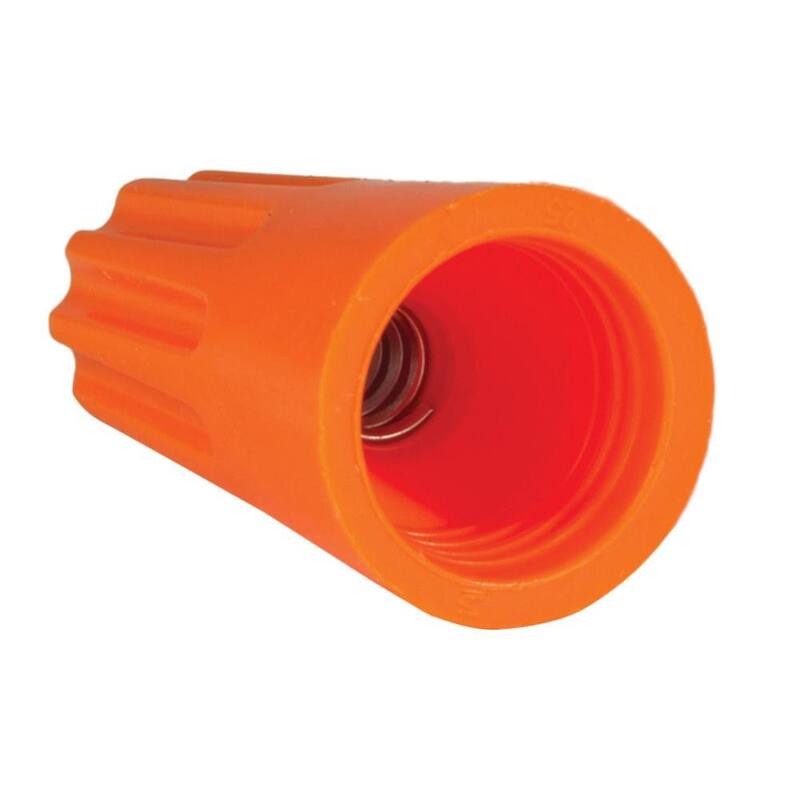 Conector de Prensaestopas Color Naranja para Contratistas (Paquete de 500) - 67031.0