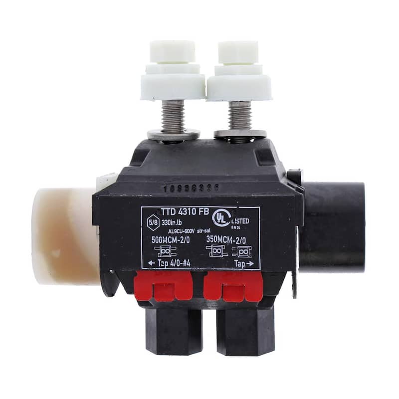 IDEAL Main 500 - 2/0 AWG, Tap 4/0 - 4 AWG Conector de empalme B-Tap - BTC500-4