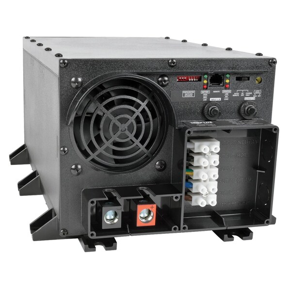 Tripp Lite Power Inverter, Modified Sine Wave, 4,800 W Peak, 2,400 W Continuous, 1 Outlets - APSINT2424