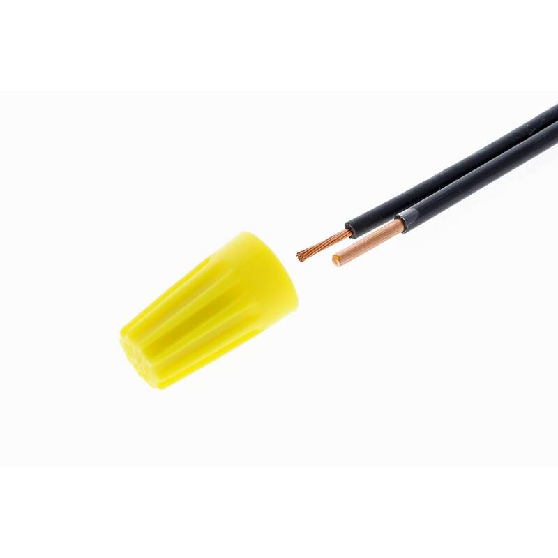 Conectores de cables WIRE-NUT amarillos IDEAL 74B (paquete de 250) - 30-1074J