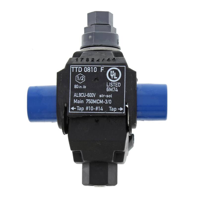 IDEAL Main 750 - 3/0 AWG, Tap 10-14 AWG Conector B-Tap - BTC500-14
