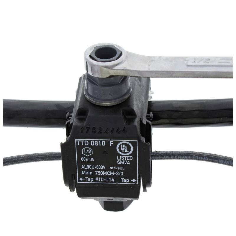 IDEAL Main 750 - 3/0 AWG, Tap 10-14 AWG Conector B-Tap - BTC500-14