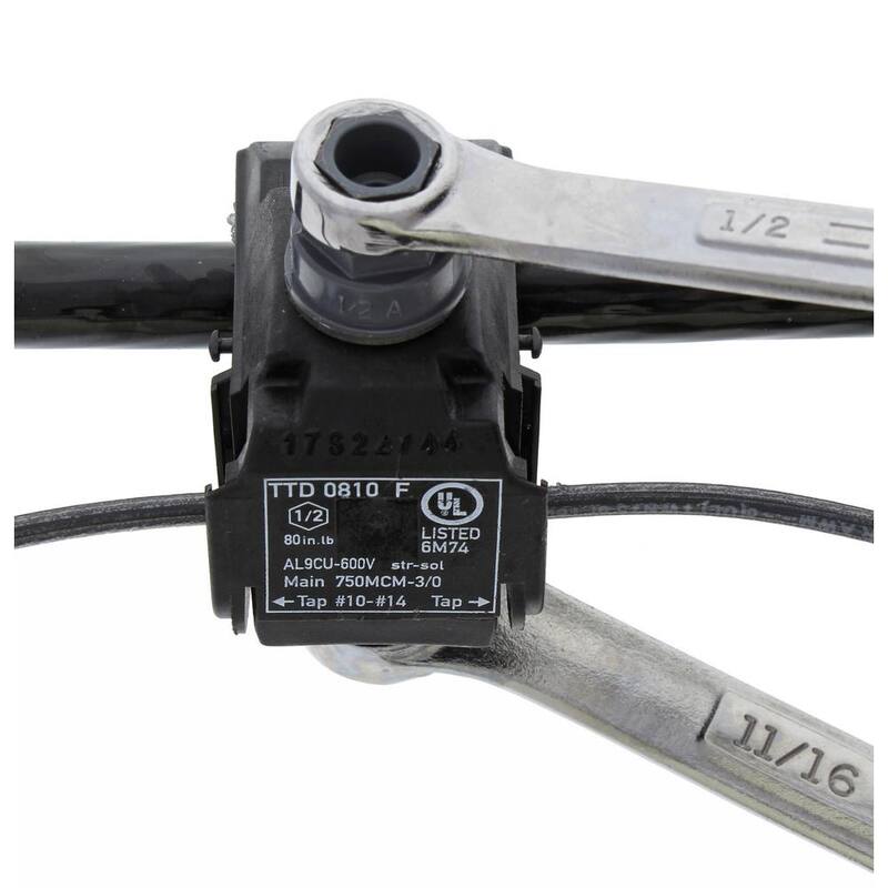 IDEAL Main 750 - 3/0 AWG, Tap 10-14 AWG Conector B-Tap - BTC500-14
