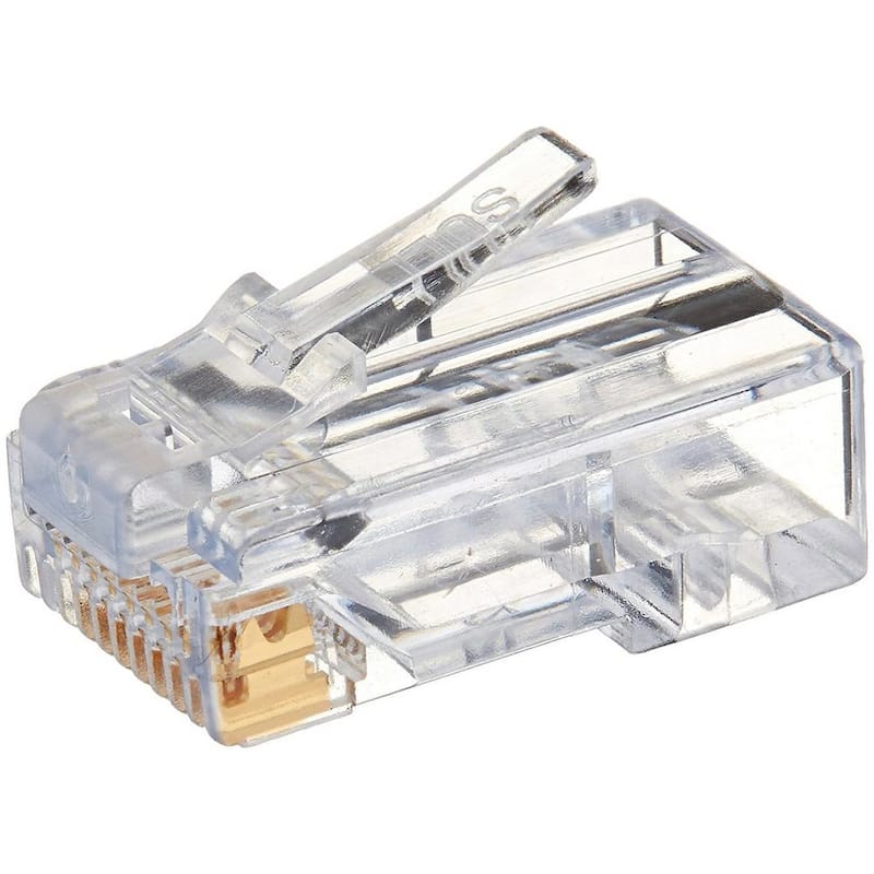 Conector EZ-RJ45 de Platinum Tools para Categoría 6 (100 por caja) - 100010B