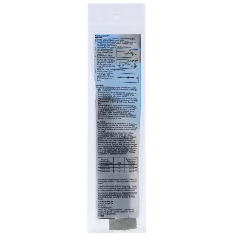 Kit de empalme subterráneo IDEAL Thermo-Shrink AL/CU - 46-401