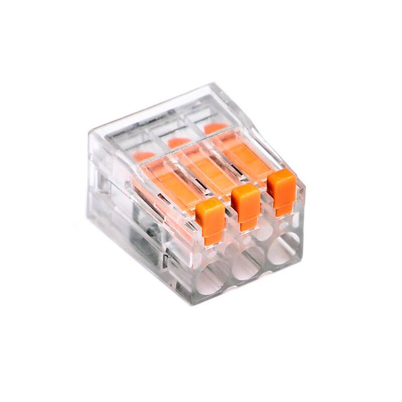 Conector de cable sin marca, empalme - 40 de 2 puertos, 20 de 3 puertos, 10 de 5 puertos (paquete de 70) - Mezcla PTA-S