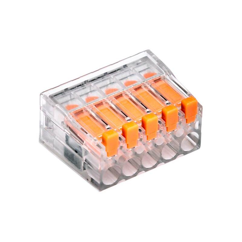 Conector de cable sin marca, empalme - 40 de 2 puertos, 20 de 3 puertos, 10 de 5 puertos (paquete de 70) - Mezcla PTA-S
