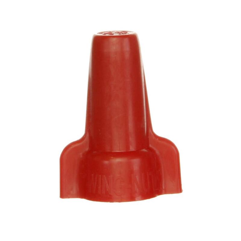 Conector de alambre de tuerca ala IDEAL Modelo 452 Rojo (Bolsa de 500) - 30-652