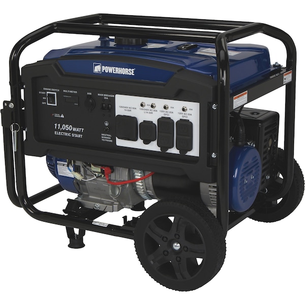 Powerhorse Generator | 11,050 Surge Watt | Electric Start - 102221