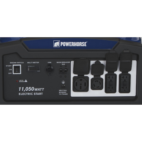 Powerhorse Generator | 11,050 Surge Watt | Electric Start - 102221