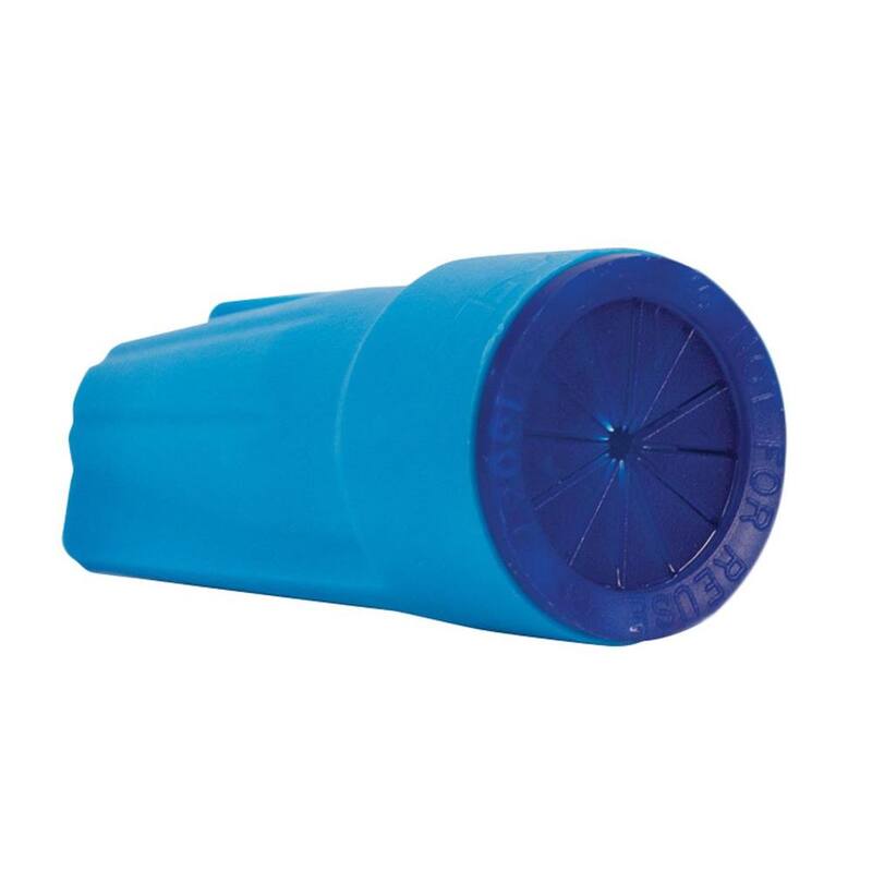 Conectores de alambre impermeables DryConn Large Aqua y Blue (paquete de 250) - 62340.0