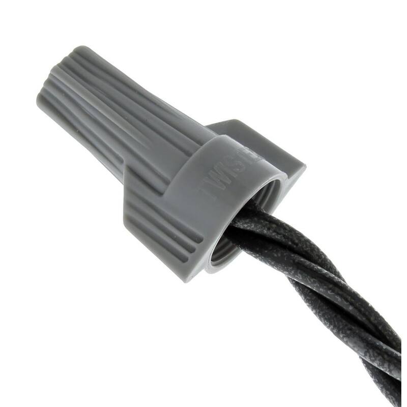 IDEAL 342 Conector de Alambre Twister, Gris (Caja de 50) - 30-342.