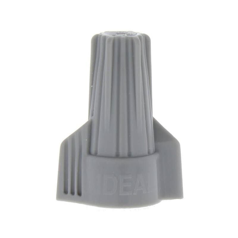 IDEAL 342 Conector de Alambre Twister, Gris (Caja de 50) - 30-342.