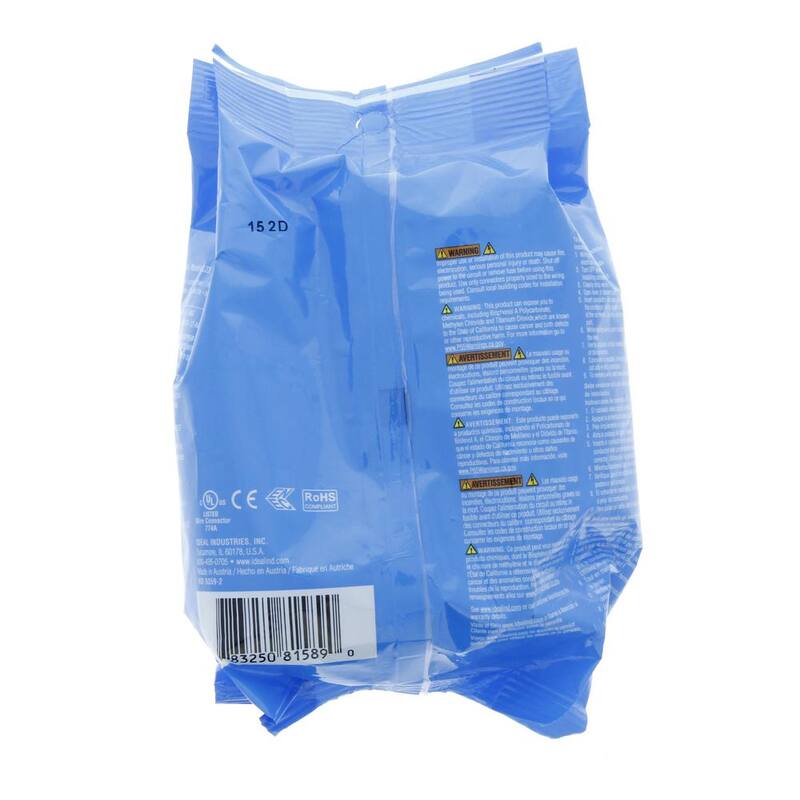IDEAL In-Sure 3-Port Lever Wire Connector (50/ Bolsa) - 30-05L23

Ideal conector de cable de palanca de 3 puertos In-Sure (50/Bolsa) - 30-05L23