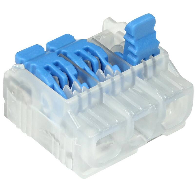 IDEAL In-Sure 3-Port Lever Wire Connector (50/ Bolsa) - 30-05L23

Ideal conector de cable de palanca de 3 puertos In-Sure (50/Bolsa) - 30-05L23