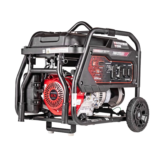 Simpson Portable Generator, Gasoline, 7,000 W Rated, 8,500 W Surge, Recoil Start, 120/240V AC - SCGH8500