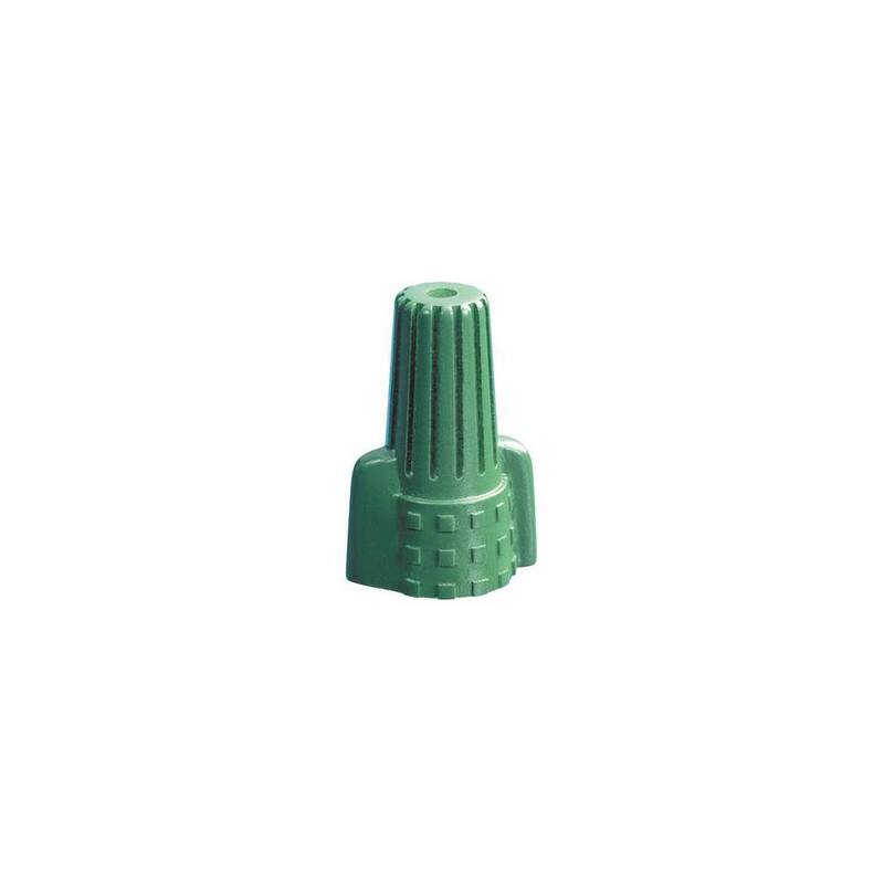 Conector de tierra tipo ala para industrias preferidas, verde (paquete de 500) - 602000