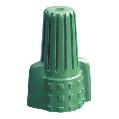Conector de tierra tipo ala para industrias preferidas, verde (paquete de 500) - 602000