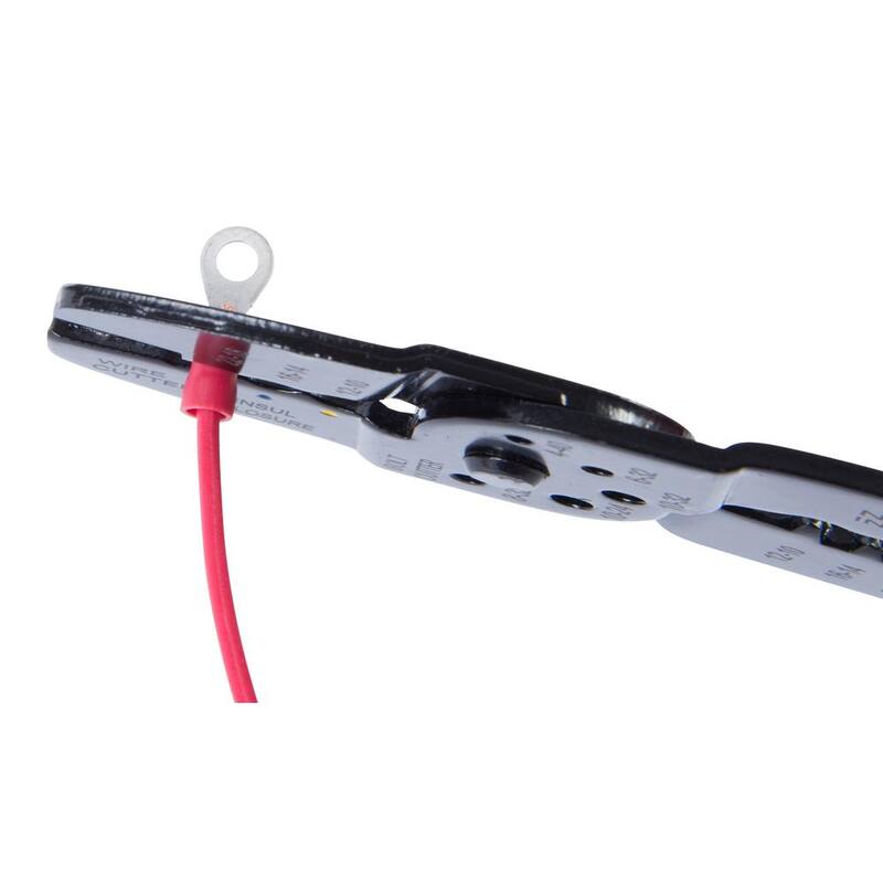 Anillo Terminal de Estudio 4-6 AWG 22-16 de Gardner Bender, Vinil Rojo (paquete de 10) - 15-101