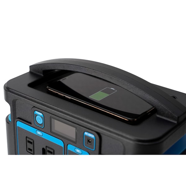 Pulsar Portable Generator, 500 W Surge, 120V AC/12V DC, 10 A - PPS500