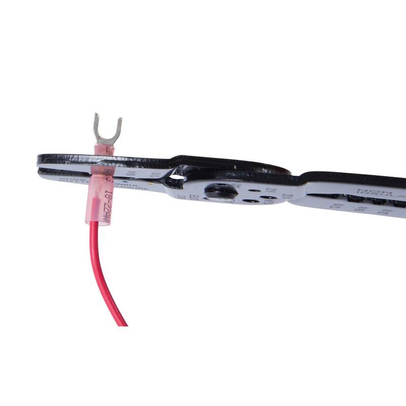Gardner Bender 22-18 AWG 8-10 Terminal de anillo espada para pernos, rojo (paquete de 6) - AMT-SR2218