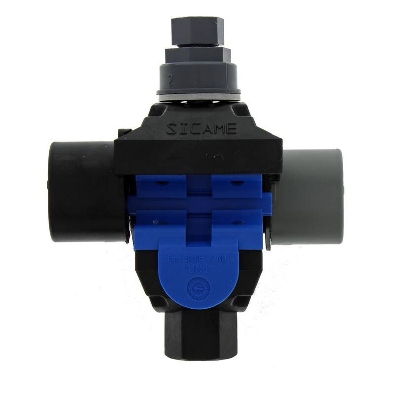 IDEAL Principal 1/0 a 8 AWG, Derivación 2-10 AWG Conector en T - BTC1/0-10