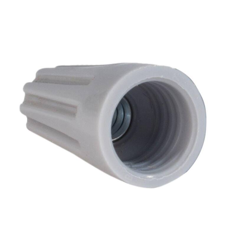 Conector de tuercas gris de elección del contratista (paquete de 1,000) - 67011.0