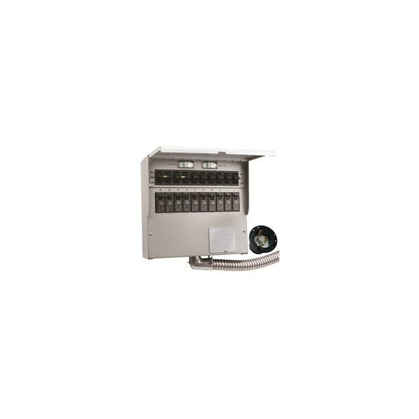 Reliance Controls RELIANCE CONTROLS Pro/Tran 2 R510A Transfer Switch, 50/100 A, 125/250 V, 12,500 W, 1-Phase - R510A