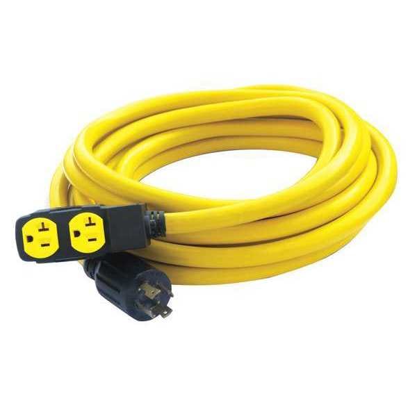 Champion Power Equipment Generator Power Cord, Cord 25 ft., Plastic - 48043