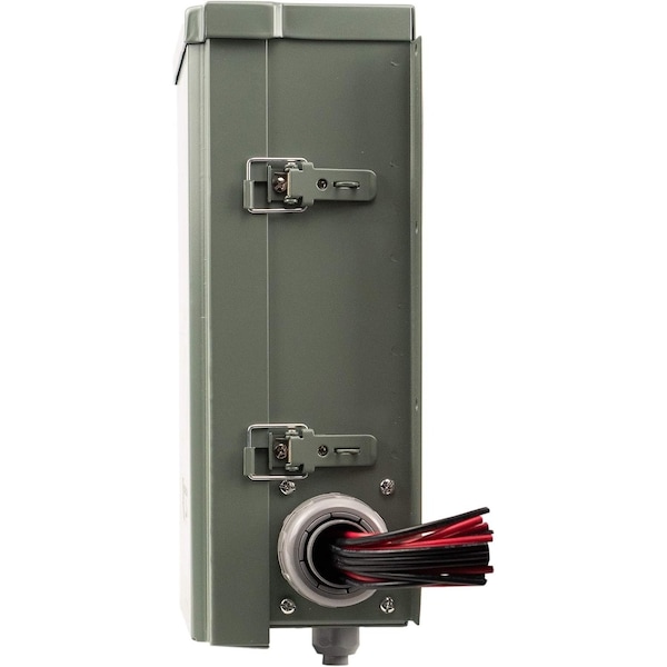 Connecticut Electric 30A 10 Circuit G2 Manual Transfer Switch Kit W/ 30 A Inlet and 50 Ft Cord - EGS107501G2K50