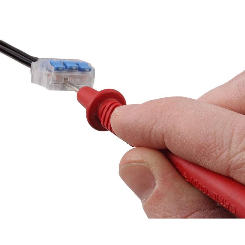 IDEAL Conector de alambre In-Sure Lever, 2 puertos, 500/Jar - 30-50L22J