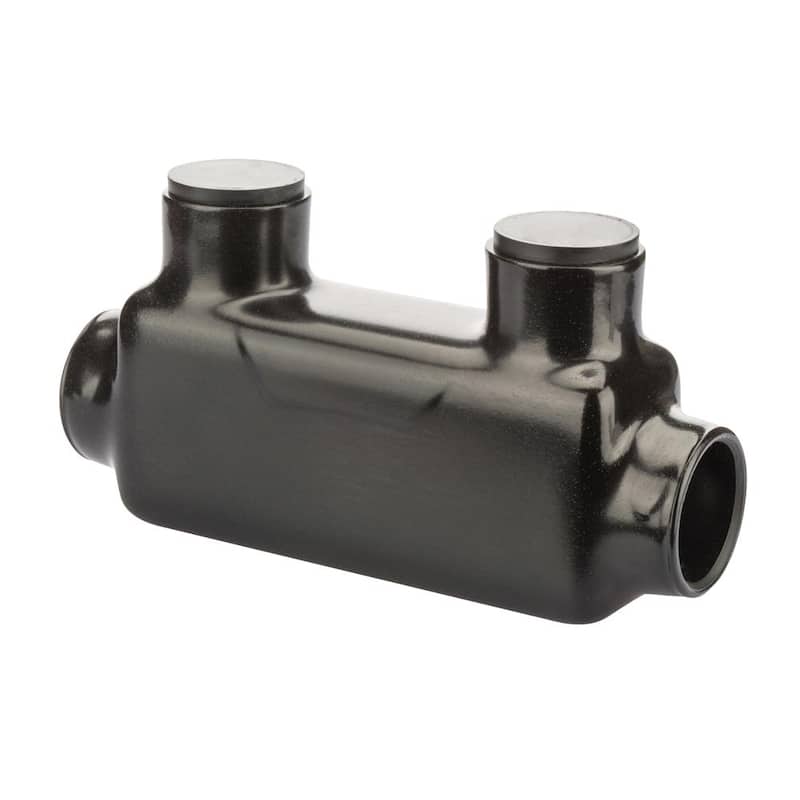 Polaris 600 MCM - 6 AWG Bolsa de empalme en línea aislado, negro - ISR-600B