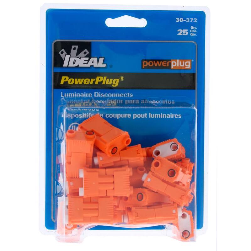 Desconexión de Luminaria PowerPlug Modelo IDEAL 102 (paquete de 25) - 30-372
