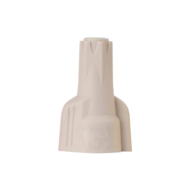 Conector de alambre ULTRA Gardner Bender Hex-Lok, color arena (28000 por caja) - 12-1H1BU