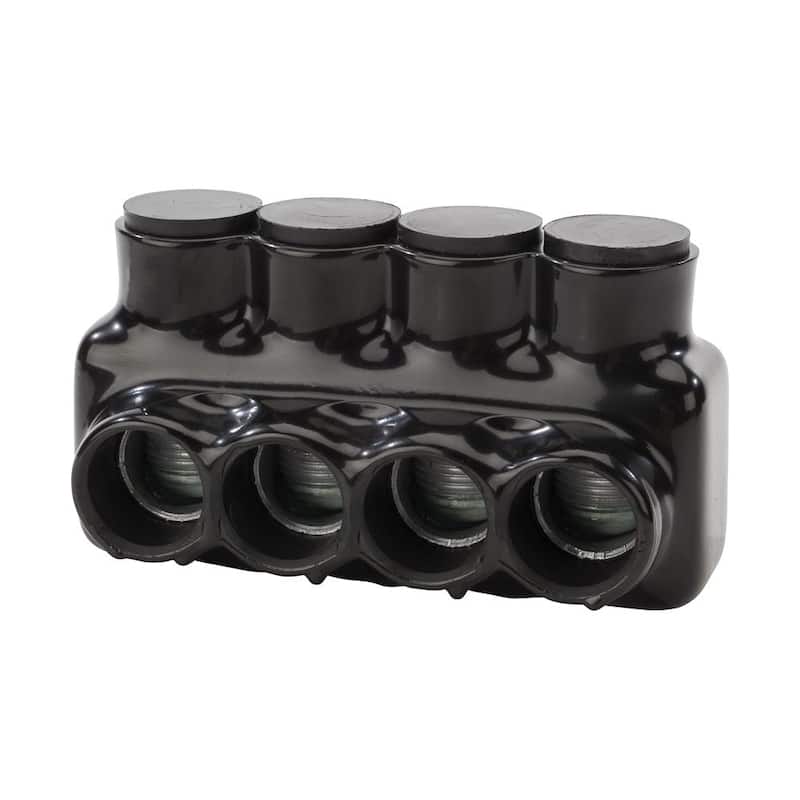 Conector multitas Insulado en Bolsa Polaris 350 MCM - 6 AWG, Negro - IPLD350-4B
