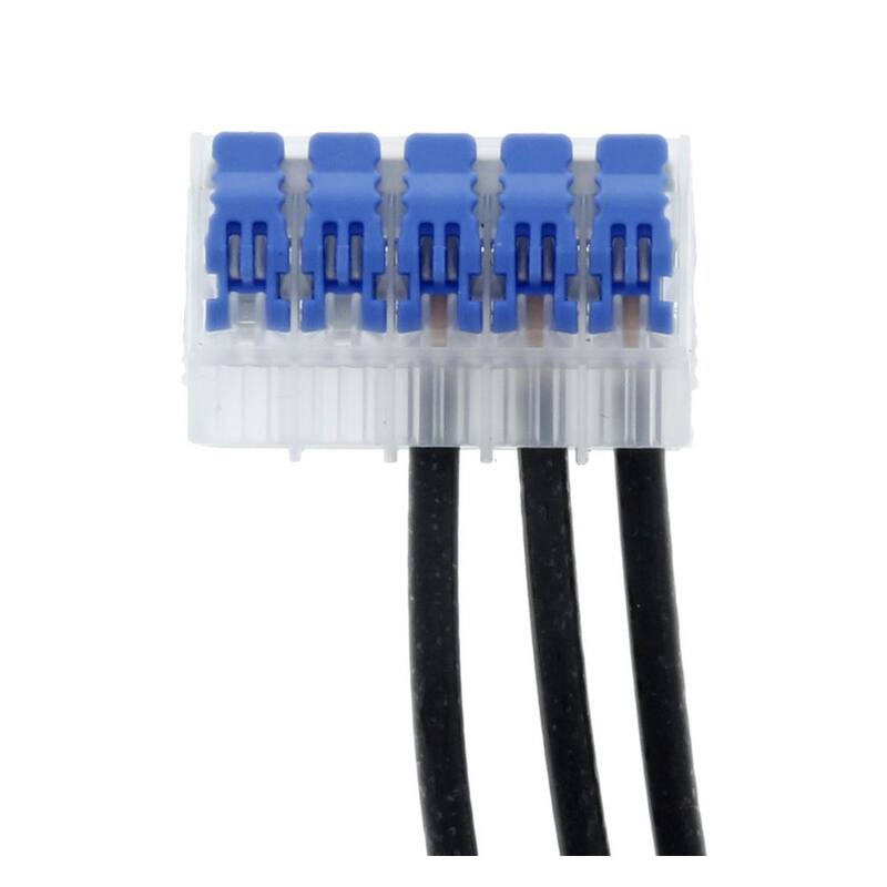 IDEAL Conector de cable con palanca In-Sure, de 5 puertos, 200/jar - 30-20L25J