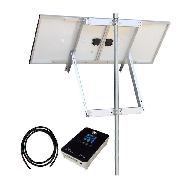 Maxpower TPSK12-24M-170W 12-24V 170W Complete Solar Kit with MPPT Controller - MA1951637