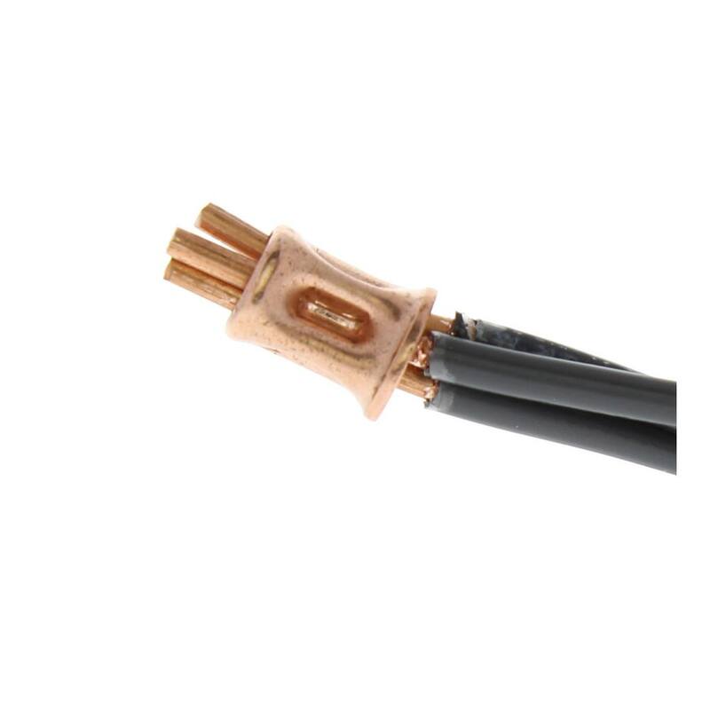 IDEAL Conector de Crimpado de Casquillo de Empalme de Cobre 14-4 AWG (Bolsa de 500) - 2011SB