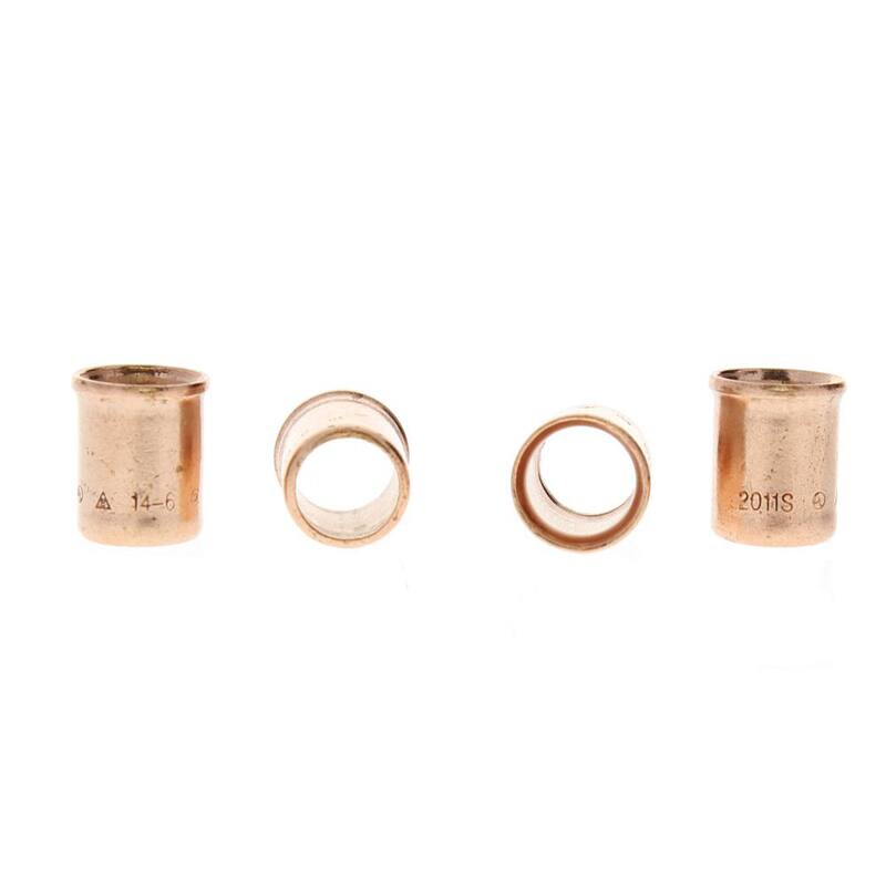 IDEAL Conector de Crimpado de Casquillo de Empalme de Cobre 14-4 AWG (Bolsa de 500) - 2011SB