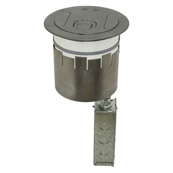 Hubbell Wiring Device-Kellems Recessed 6" Series, Kit - S1R6PTWZGRY