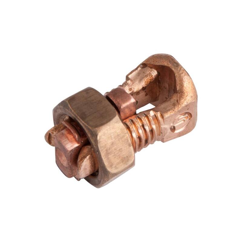 Gardner Bender Conectores de Empalme Dividido de Cobre de 8 AWG, Paquete de 2 (Caja de 6) - GSBC-8N
