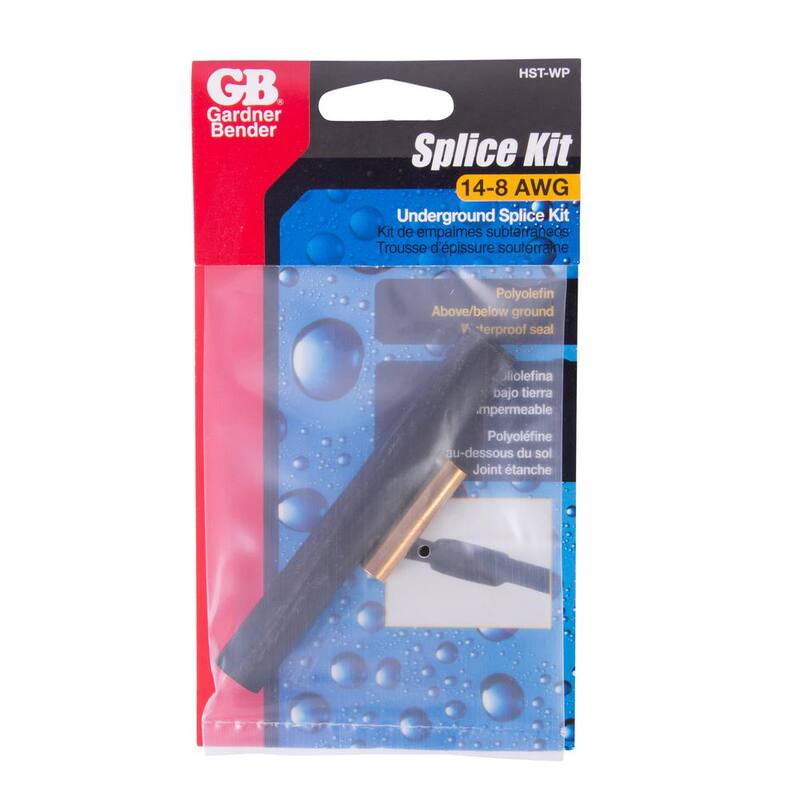 Gardner Bender 8-14 AWG Kit de conectores de empalme de tope (paquete de 5) - HST-WPN