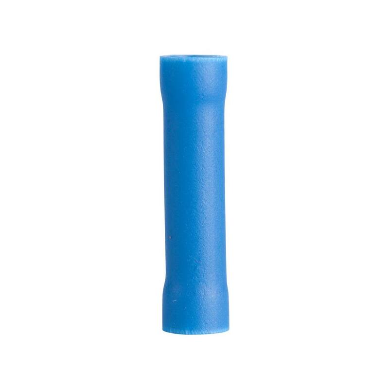 Gardner Bender Conector de Empalme Recto de 16-14 AWG, Azul 100/Paquete (Caja de 4) - 10-123N