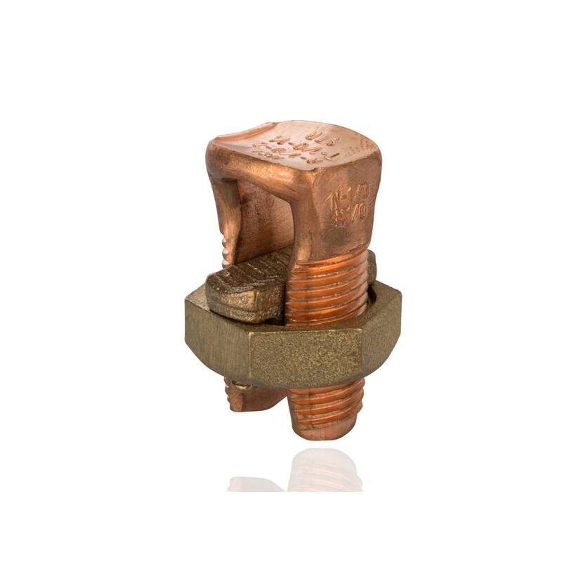 NSi Industries 1/0 AWG Split Bolt de Cobre - 1 count - N-1/0