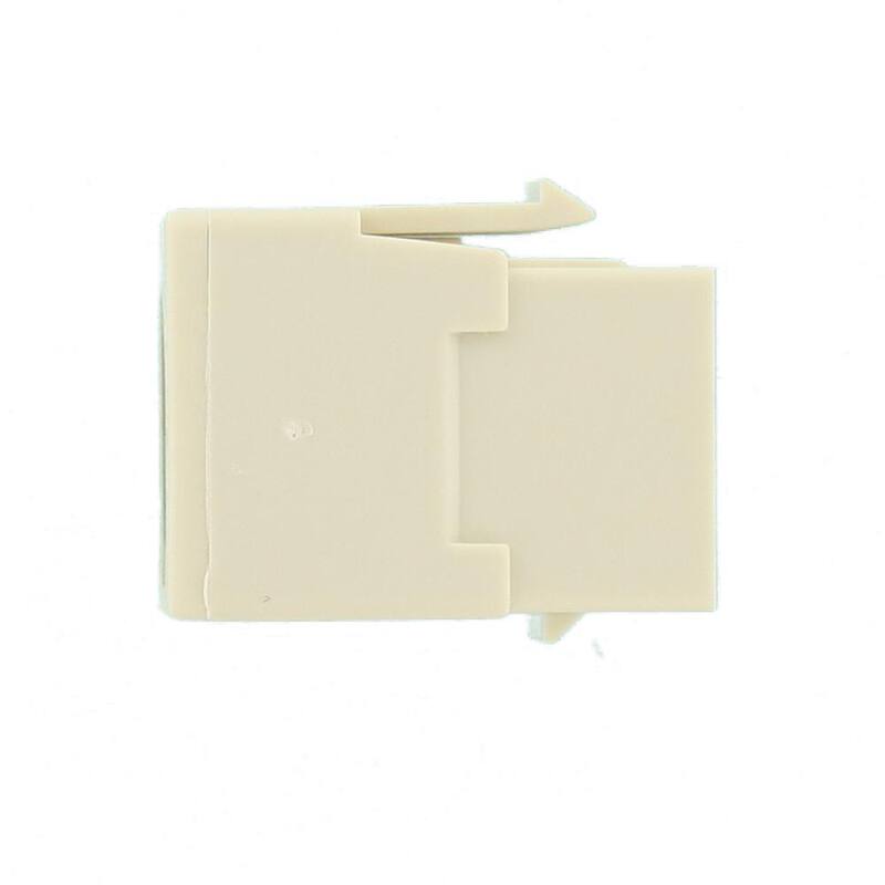 Leviton Feed Through, Conector de Cable HDMI QuickPort - Almendra Claro - 40834-T
