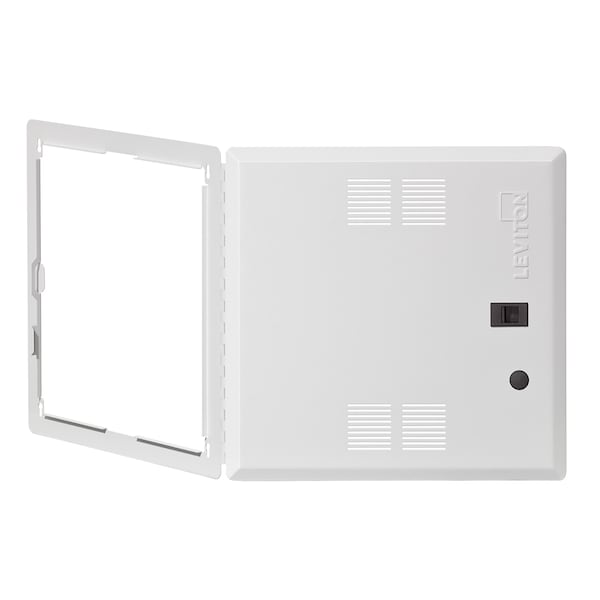 Leviton Enclosure Door, 0.30 in L x 2-3/4 in H x 15.6 in W, Steel - 47605-14S