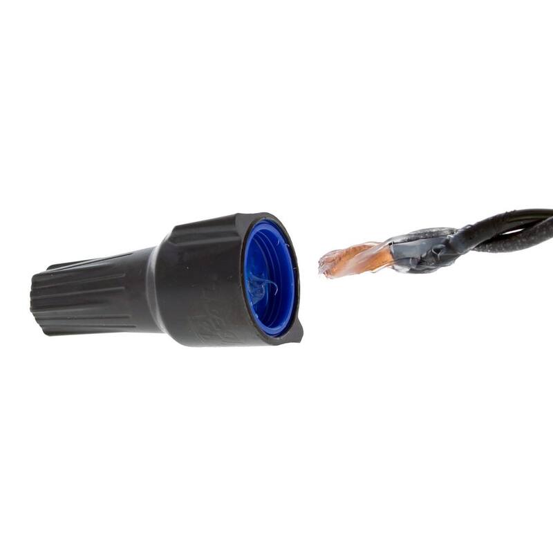 IDEAL Modelo 63, Conector de Cable a Prueba de Clima en Gris-Azul (15 por Tarjeta) - 30-1163