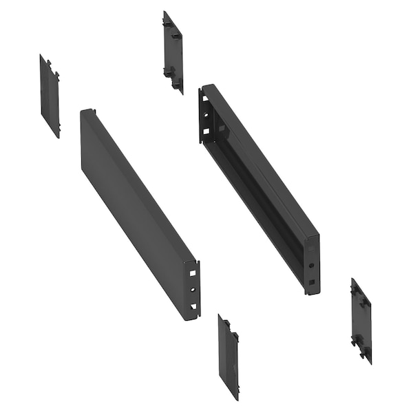 Schneider Electric Side panels for the plinth, PanelSeT SFN, Spacial SF, for electrical enclosure  D800mm, set of 2, H100mm - NSYSPS8100